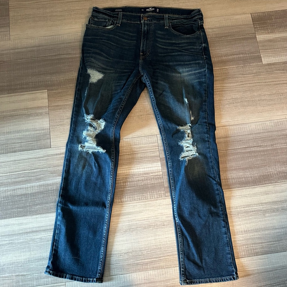 Mens slim straight Hollister jeans